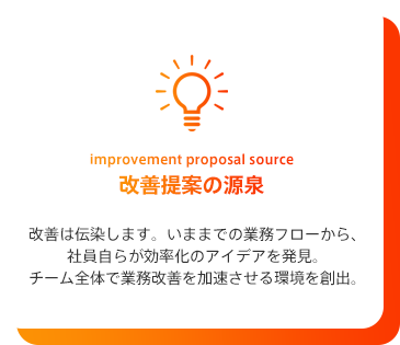 改善提案の源泉